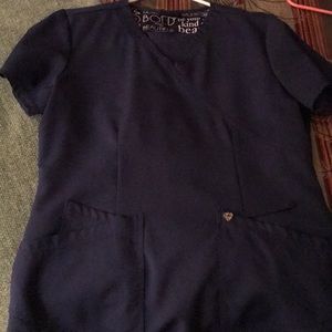 Navy Blue Scrub set